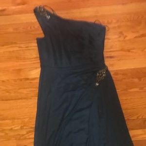 Navy Blue Prom Dress